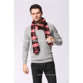 2015 Новый классический дизайн 100% Шелковый матовый зимний длинный размер Тартанский плащ-шарф